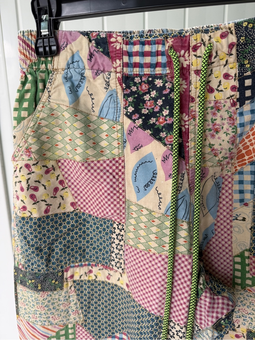 Kimchi Blue patchwork Magnolia Pearl style miner pants provision trousers - Picture 8 of 16